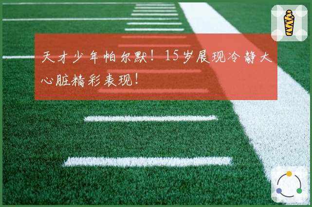 天才少年帕尔默！15岁展现冷静大心脏精彩表现！